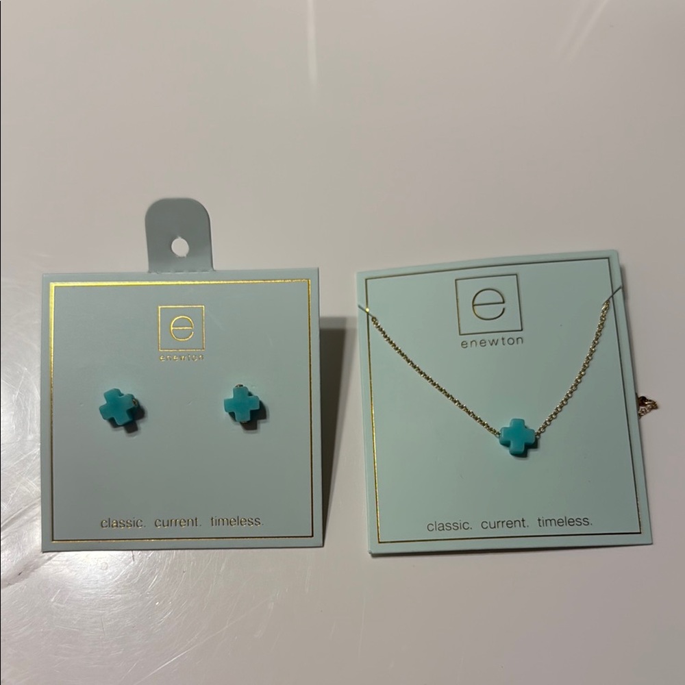 enewton Turquoise Necklace and Earring Set